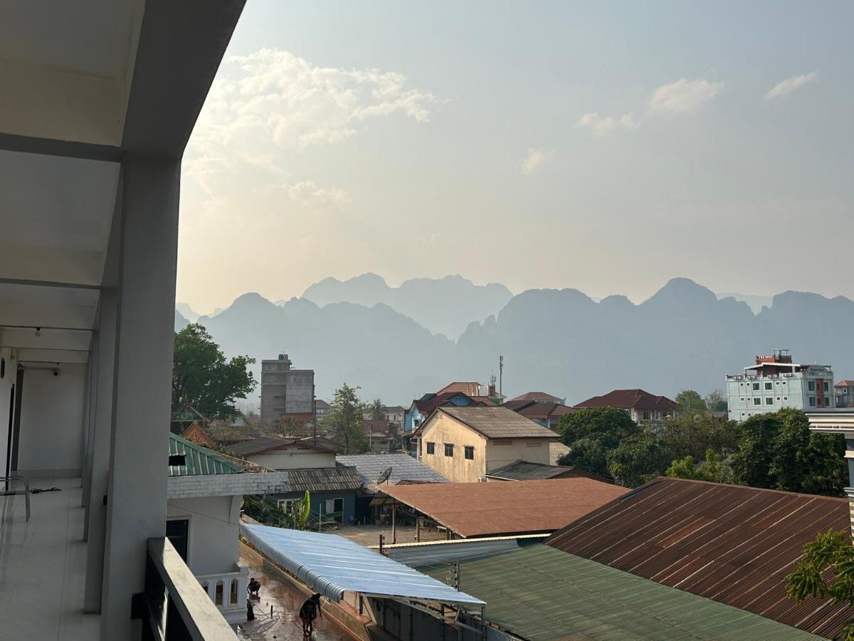 Vang Vieng Backpackers Hostel Kültér fotó