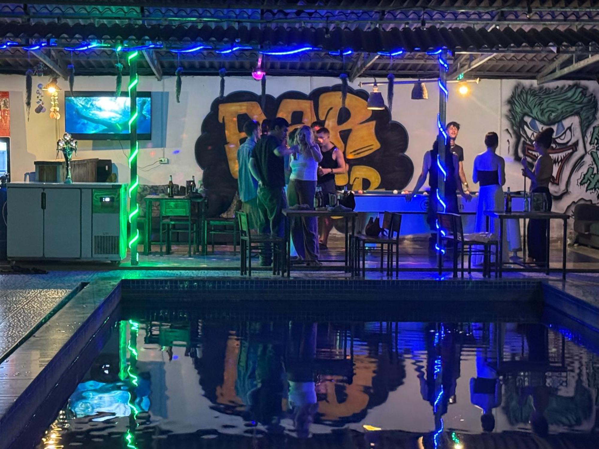 Vang Vieng Backpackers Hostel Kültér fotó