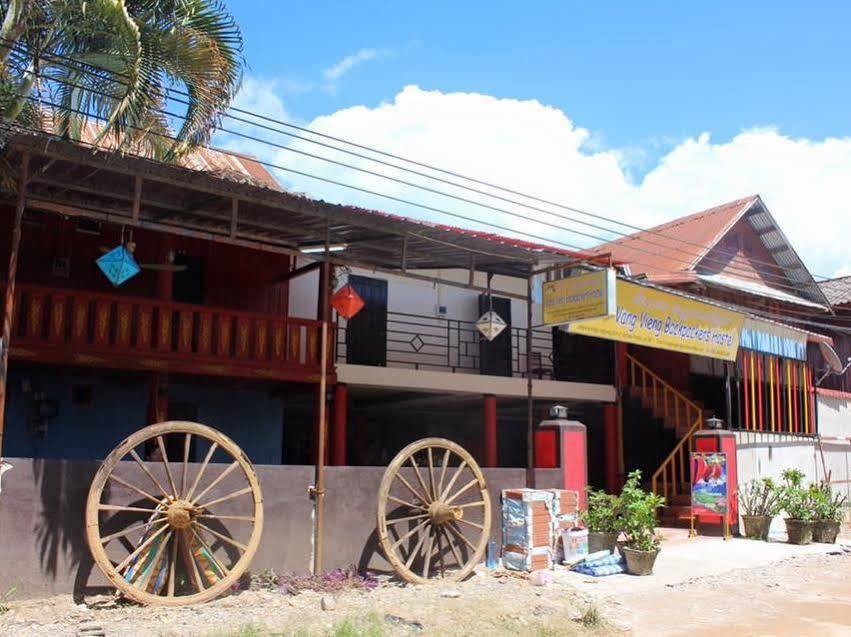 Vang Vieng Backpackers Hostel Kültér fotó